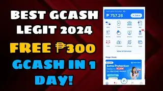 BEST GCASH LEGIT 2024 FREE ₱300 PESOS || EARN 100 PER INVITE