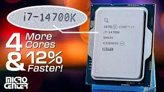 Intel 14th Gen CPU is NOW at Micro Center
