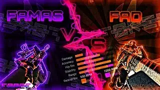 FAD vs FAMAS (Full Comparison) - Bullet Force