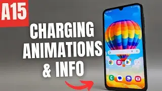 How to Enable / Disable Charging Animations & Time Till Fully Charged on AOD - Samsung Galaxy A15 5G