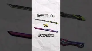 RGX Blade VS Overdrive Blade in VALORANT