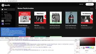React js Clone Spotify Web App || Part 2