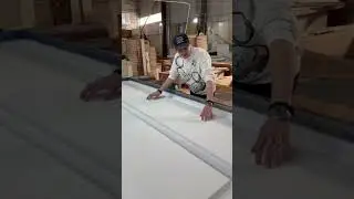 Мастерство на виду: фасады прямо с производства #дизайнинтерьера #производствомебели #дизайнкухни