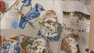 Мои новости, куда снова пропала и что происходило/ очень много красивых готовых работ