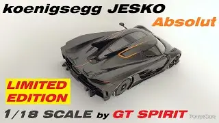 Koenigsegg Jesko Absolut Limited Edition Asia 1/18 scale by GT SPIRIT