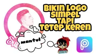 Tutorial bikin logo simple tapi tetep keren#tutorial#Piscart#logo#simple