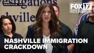 DHS Secretary Noem slams Nashville mayor’s 'doxxing’ of ICE officers