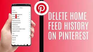 How To Delete Home Feed History On Pinterest |  Full Guide 2025