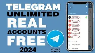 How to create unlimited telegram account with USA number new tricks 💯 working/ usa number telegram
