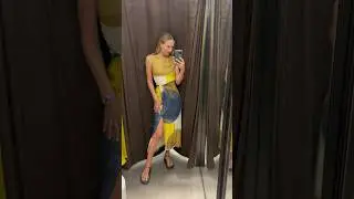 Летнее платье из новой коллекции Zara 