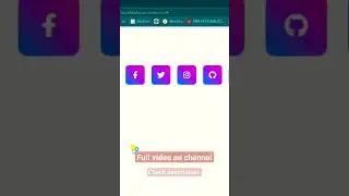 Building Social Media Buttons with Hover Effect using only HTML & CSS || 