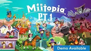 DJ's Story Starts Here!!!!!! | Miitopia Demo Pt 1 (Nintendo Switch)