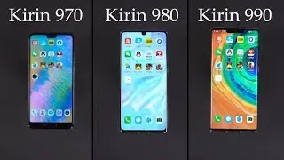 Kirin 990 VS Kirin 980 VS Kirin 970 ||【Known Mobile】