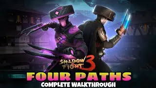FOUR PATHS EVENT COMPLETE WALKTHROUGH  - FREE ANIBOT SET - SHADOW FIGHT 3