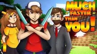 LIVE MINECRAFT: MUST FASTER THAN YOU