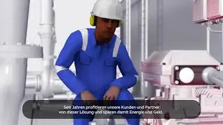 ABB IE5 Synchronreluktanzmotor und Frequenzumrichter