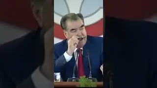 Президент Таджикистана о своих портретах 