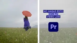 How to CORRECTLY COLORIZE LOG videos in Premiere Pro 2024.