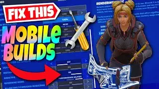 Why NOT To Fix Mobile Builds Bug on Performance Mode! (Fortnite FPS Boost, Maximize Performance)