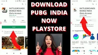 How To Download PUBG India Before Early Access - PUBG India Mobile Download Kaise Kare In Playstore