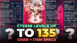 Ctesse Char Specs! | 135 Level Wizard | Silkroad Online ISRO Feronia