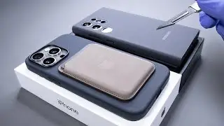 iPhone 15 Pro Max Vs Samsung Galaxy S24 Ultra Unboxing and Camera Test - ASMR