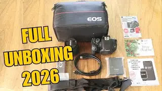 Canon 700D Unboxing—What's Inside This Budget DSLR