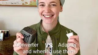 #GoodToKnow: Converter vs Adapter (and understanding why you can’t bring kitchen appliances)!🔌