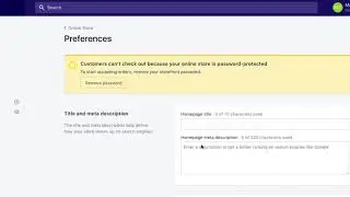 Add Meta title and Meta description to Shopify