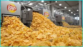 How Lay's Potato Chips Are Made In Factory | The Incredible Process Behind Your Favorite Snack
