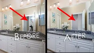 Quickly Remove Camera from Mirror Reflections