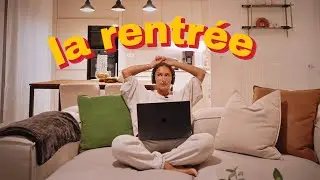 petit catch-up de rentrée pendant que je range et bricole