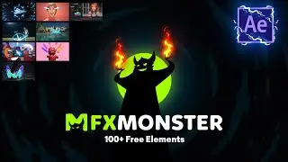FxMonster - 100 Free Elements for After Effects