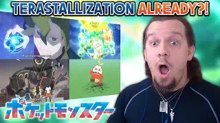 NEMONA & BRASSIUS DEBUT! ROY'S 1ST GYM BATTLE WITH TERASTAL!! Pokémon Horizons Episode 10 REACTION!