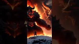 The battle begins #shorts #norsemythology