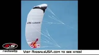 Radsails Trainer 3 Power Kite - Intro into US Market - eknlinks.com