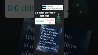 Spolupráce s českou firmou a mou maličkostí... napiš mi na messenger, Instagram.