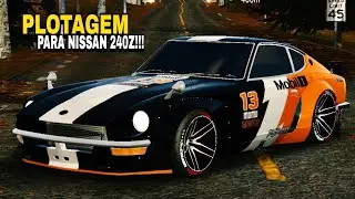PLOTAGEM PARA O NOVO NISSAN 240Z CAR PARKING MULTIPLAYER!!!