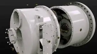 Mechanical explode 3D animation