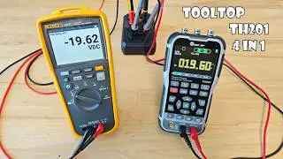 Tooltop TH201 vs Fluke 279 FC - Thermal Imager, Multimeter and Oscilloscope
