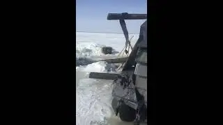 Противозаморные мероприятия на озере Песчаное.