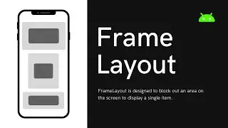 Frame Layout   ( Android Beginners Level  )     03