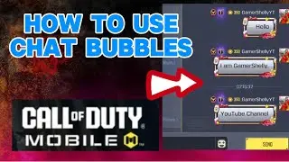 How to equip your chat bubble. #codm #codmobile