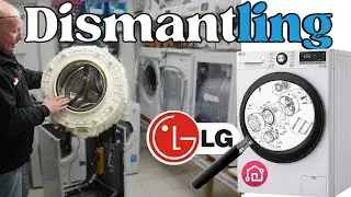Dismantling LG ThinQ Washing Machine, A Complete Guide To Taking It Apart (2020 Onwards)