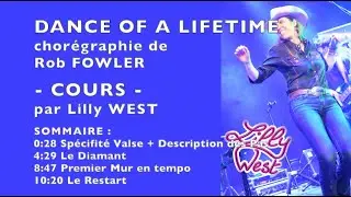 [COURS] DANCE OF A LIFETIME de Rob FOWLER (VALSE - WALTZ), enseignée par Lilly WEST