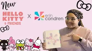 NEW Hello Kitty & Friends x Erin Condren Collaboration | Planner & Accessories