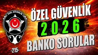 Özel Güvenlik 2024 Sınav Soruları | #Özel #Güvenlik #Sınav #Soruları