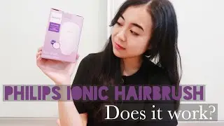 Philips Shine Ionic Hairbrush Unboxing + Review: Does it work?