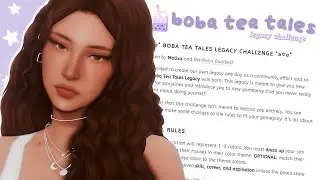 I wrote a NEW legacy challenge for the Sims 4 🧋