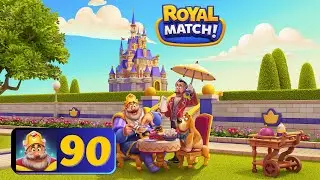 Royal Match - Area 90 - Remembrance Festival - Gameplay